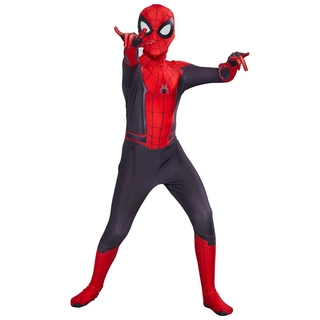 Longe De Casa Do Homem Aranha Traje Cosplay Peter Parker Zentai Suit Superhero Bodysuit Macacão Traje De Halloween (9)
