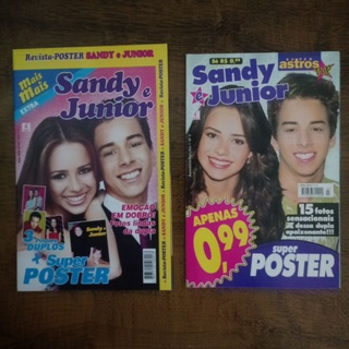 Revista Poster Sandy e Junior