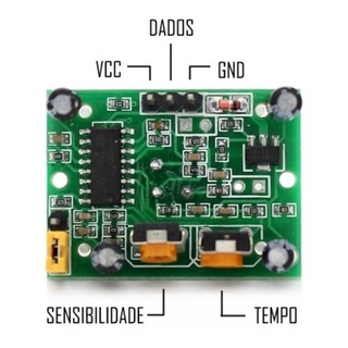 Módulo Sensor De Movimento Presença Hc-sr501 Pir Arduino Esp8266 (5)