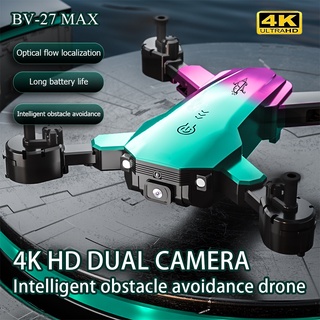 BV-27 MAX Drone 4k Profesional HD Câmera Dupla Fpv Infravermelho Obstacle Evitance Imagem Óptica Estabilização Quadcopter Dron (3)