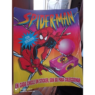 Album de Figurinha Spider Man