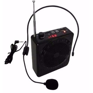 Megafone Amplificador Voz Microfone Professor Radio Fm Usb (1)