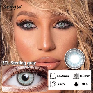 Lentes de Contato Colorida Aparência Natural Uso Anual Para Maquiagem Dos Olhos (5)