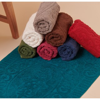 Toalha de Piso Banheiro Grossa Grande 100% algodão - 8 cores - Alta Qualidade (5)