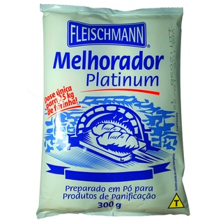 melhorador de farinha fleischmann platinum dose unica 300 gramas
