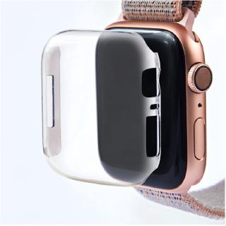 【 Em Estoque】 Capa De Silicone Transparente Em Estoque Relógio Para Apple 1 / 2 / 3 / 4 / 5 Geração 38 / 40 / 42 / 44 Mm (9)