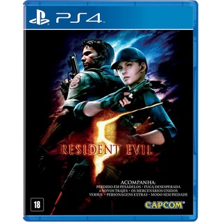 Jogo Resident Evil 5 PS4 Mídia Física Lacrado