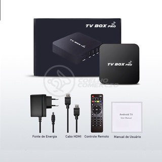 TV Box PRO Aparelho Android 8GB RAM + 128GB ROM Full HD 4K WiFi 5G Transforme Sua TV em Smart 23