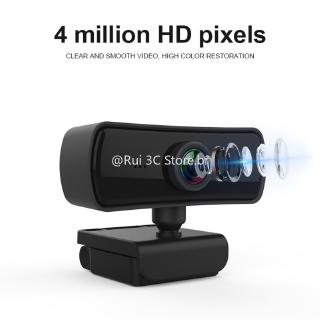 ✨Rui 3C✨ 1440P HD Webcam Autofocus 4.0M Pixels 4K USB 2.0 Plug&Play Video Recording Built-in Mic for PC Laptop Desktop (9)