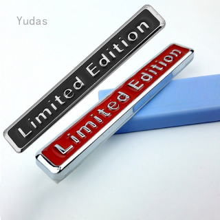 Emblema Automotivo Limited Edition Em Metal Cromado 3D / Decalque Adesivo Para Adesivos Automotivos (1)