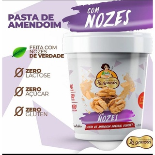 Combo Kit 4 Pastas De Amendoim La Ganexa Fitness 1kg Zero Açucar Zero Glúten (8)