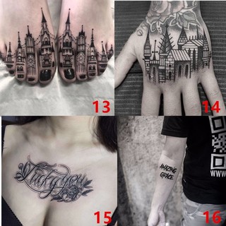 20 Diferentes Estilos De Tatuagem Temporária Corpo Arte Legal Falsa (5)