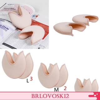 Brlovoski2 Par De Ponteira De Silicone Gel Para Ballet / Dança / Sapato Flexível