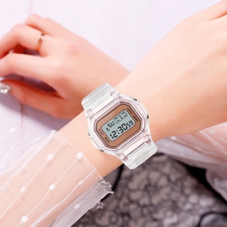 Relógios de pulso unissex, relógios de pulso, relógios digitais transparentes, esportivos eletrônicos, homens, mulheres, Yolan (4)