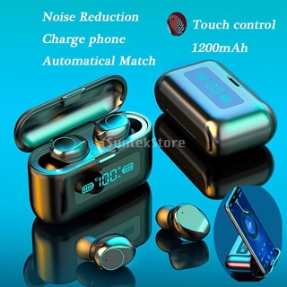 Fone De Ouvido Bluetooth Tws F9 / Est Reo / Hd / Sem Fio / Bluetooth / Fone De Ouvido Com Microfone Para Ios Android