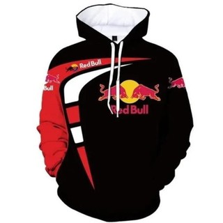 Blusas Moletom Red Bull Gp Moto Racing Full Lançamento 3d