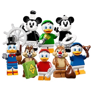 Lego Wm6066 Disneyly Série Do Filme Dos Desenhos Animados Louie Dewey Mickey Minnie Huey Mcduck Daisy Little Fairy Building Blocks Brinquedos De Presente Para Crianças