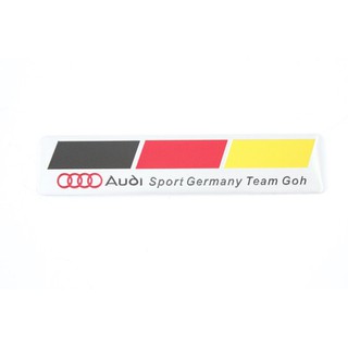 Emblema Bandeira Alemanha Audi Sline A1 A5 A4 A3 Q3 Q5 S3 Tt