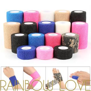 Sports First Aid Medical Treatment Bandage/Elastic Self-Adhesive Gauze Tapes/Household Medical Health Care Accessories