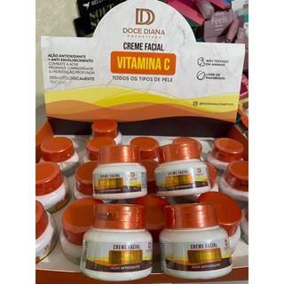 Creme Facial Vitamina C Antioxidante Doce Diana 30g