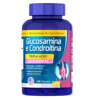 Glucosamina Condroitina Tripla Força 120 Caps Pharma Complex