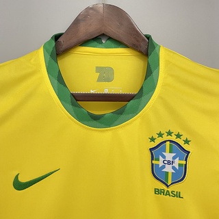 Feminina 2021 Futebol Camisa do Brasil Home Camisa desportiva feminina (4)