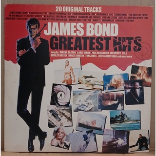 LP Disco De Vinil James Bond - Greatest Hits 20 Original Tracks - LP Ótimo Capa Ótima Ler Descrição
