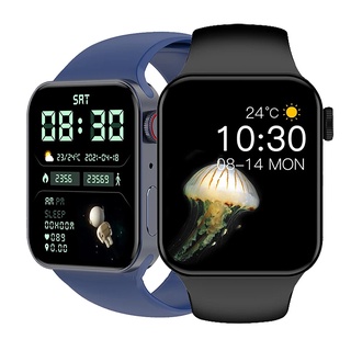 Original x8 relógio inteligente 1.75 polegada personalizado dia bt chamada esportes sono monitor de freqüência cardíaca homem mulher iwo smartwatch pk iwo13
