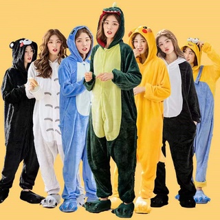 Dinossauro Kigurumi Pikachu Onesies Crianças Flanela Pijama Macacões Mulheres Homens Sleepwear One Piece Trajes Cosplay