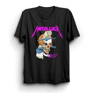 Camiseta basica camisa banda heavy metal Metallica caveira skull