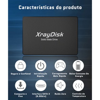 SSD Disco Rígido Sólido 2.5" SATA III XrayDisk KingSpec (5)