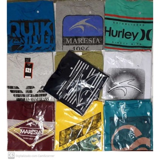 "Kit 10" camisetas masculina marcas VARIADAS!