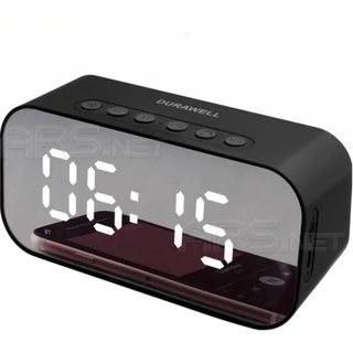 Rádio Relógio Digital Despertador Bluetooth Aux Fm Sd Radio Relogio para Casa Caixa de Som Portatil