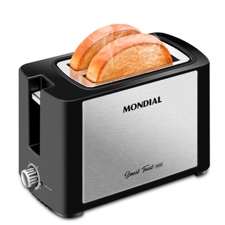 Torradeira de pães 800 watts - Smart Toast Inox - Mondial (110V)