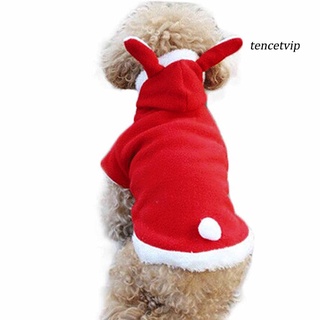 [Vip]Winter Comfy Warm Cute Rabbit Costume Hoodie Pet Dog Puppy Clothes Coat Apparel (4)