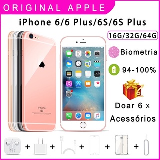 Apple Iphone 6/6 Plus / 6 S / 6S Plus Biometria Celular Usado 16/32/64 GB 4G Lte Smartphone (1)