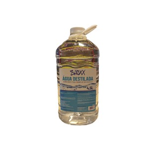 Água Destilada Quimicamente Pura 4,5 Litros Shoxx