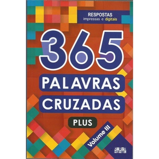 Kit 3 Revistas 365 Palavras Cruzadas Com Letras Grandes (4)