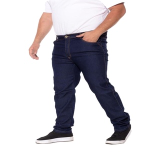 Calça Jeans Masculina Plus Size Lycra Elastano Calca Grande 58 ao 62 (4)