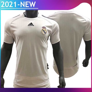 2021/2022 Fato de treino pré-jogo do Real Madrid Camisa de futebol