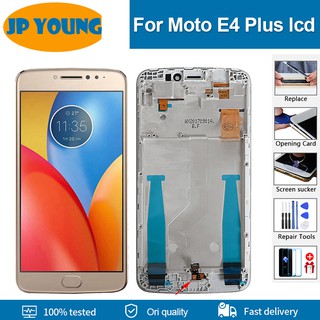 Lcd Para Motorola Moto E4 Plus E4 Plus Display Tela Touch Frontal Com Aro Completo Módulo Visor Original Preta Dourado Branco