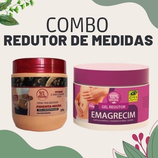 Redutor de Medidas Kit com 2 produtos - Gel Lipo Redutor Mary Life mais Creme para Celulite e Estrias Pimenta Negra Rhenuks (1)