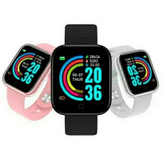 D20 Pro Smartwatch Esportivo Bluetooth com Monitor de Saúde/Frequência Cardíaca/Pressão para Android/iOS