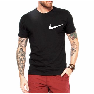 Kit Conjunto Nike Camiseta + Blusa Moletom Casaco Sport Slim Moda + Carteira (2)