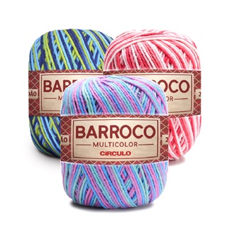 Barbante Barroco Multicolor Círculo - 200g | Cores 2022