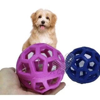 Brinquedo Porta Petisco Bola Interativa Anti-Stress Divertida e Relaxante 7,5cm para Cães Cachorro Pet (1)