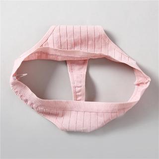 Calcinha Fio Dental De Algodão Listrada 3d Para Mulheres / Roupa Íntima Sexy (8)