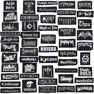 Patch Doom, Bandas de Stoner e Sludge Metal - Patches Silk Serigrafia