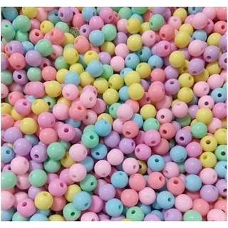 miçangas bolas candy Coloridas passante 4mm 6mm 8mm 10mm