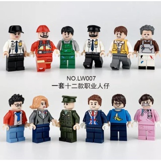 Boneco Compatível Lego Mini Figuras Blocos De Construção Meninos Meninas BRINQUEDO novidades (1)